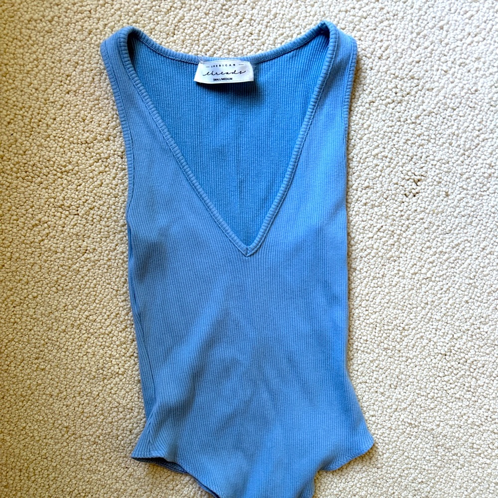 Blue bodysuit American threads